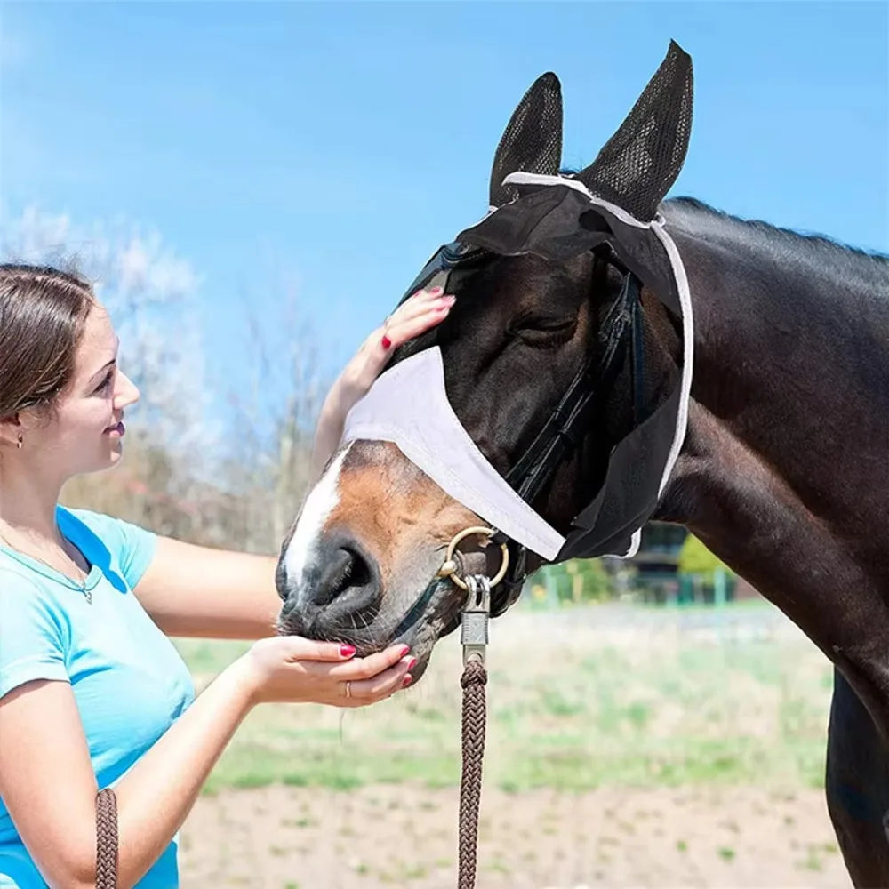 Equestrian Professional Horse Fly Mask - ProPawPet.com