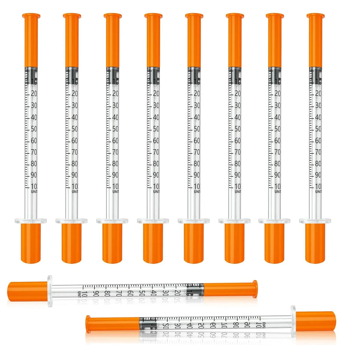 100/50 Pack 0.5/1ml Syringes with Needles - ProPawPet.com