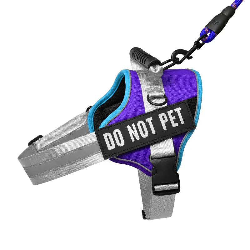 Reflective Nylon Dog Harness with 8pcs Dog - ProPawPet.com