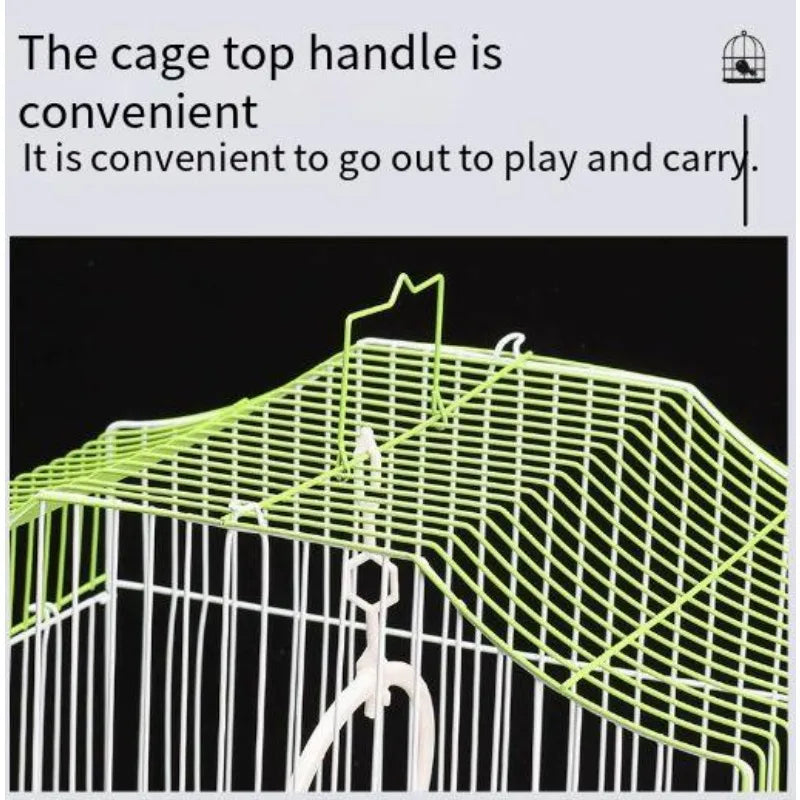 Compact Bird Cage for Small Parrot Budgie - ProPawPet.com