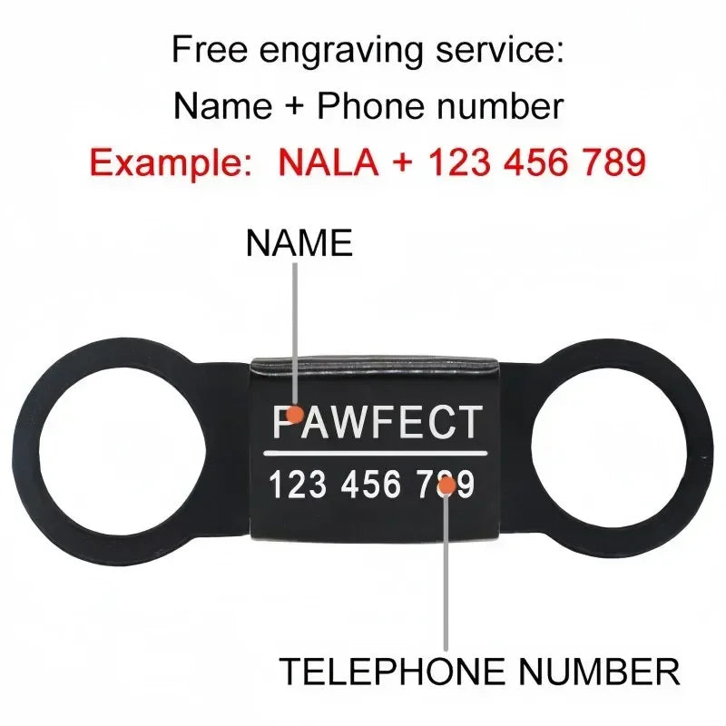 Custom Cat Dog ID Personalized Pet Collar - ProPawPet.com