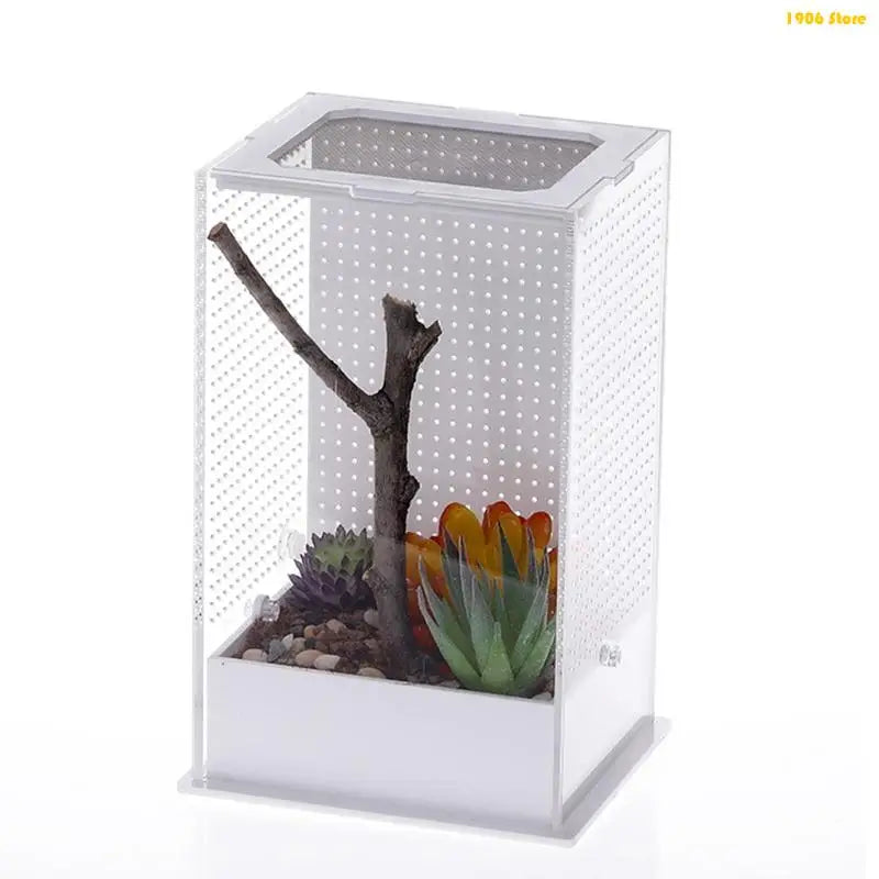 U1jb Feeding Box Breeding for Case Mantis Villa – Reptile Supplies