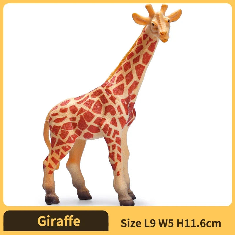 Realistic Animal Figures Toys, Safari Jungle Wild Figurines – 15 Colors