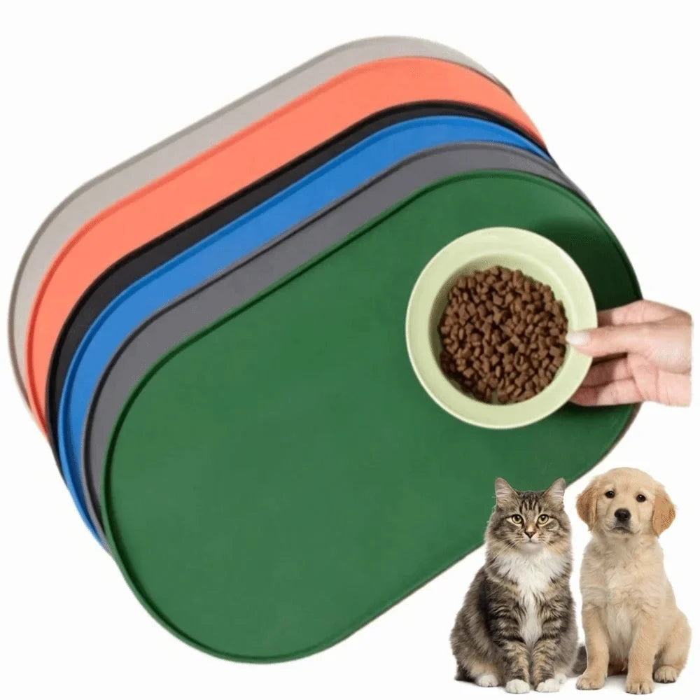 Durable Silicone Pet Food Mat Waterproof - ProPawPet.com