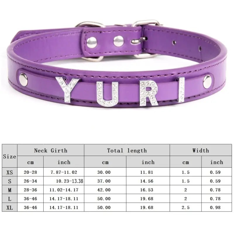 Custom Cat Dog Collar Personalized - ProPawPet.com