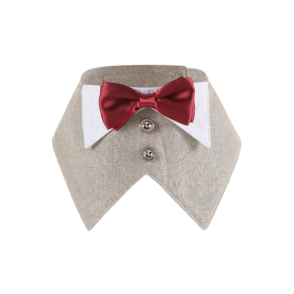 Sucado Dog Tuxedo Suit Bandana, Wedding - ProPawPet.com