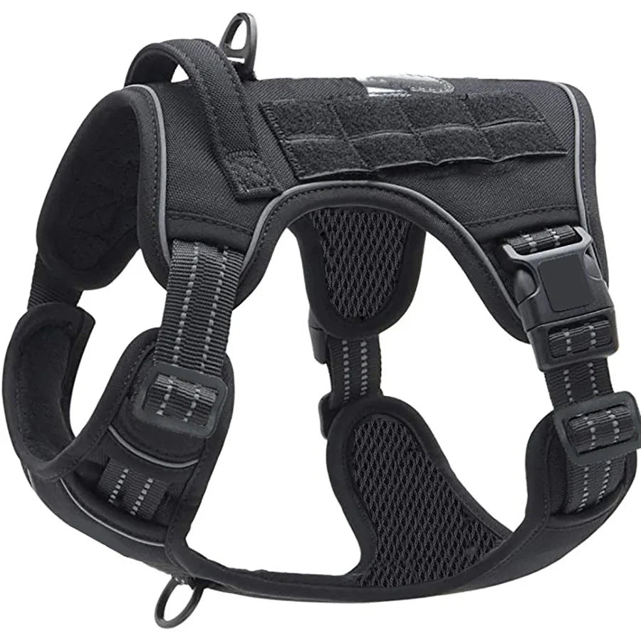 Painless No Pull Large Dog Tactical Harness - ProPawPet.com