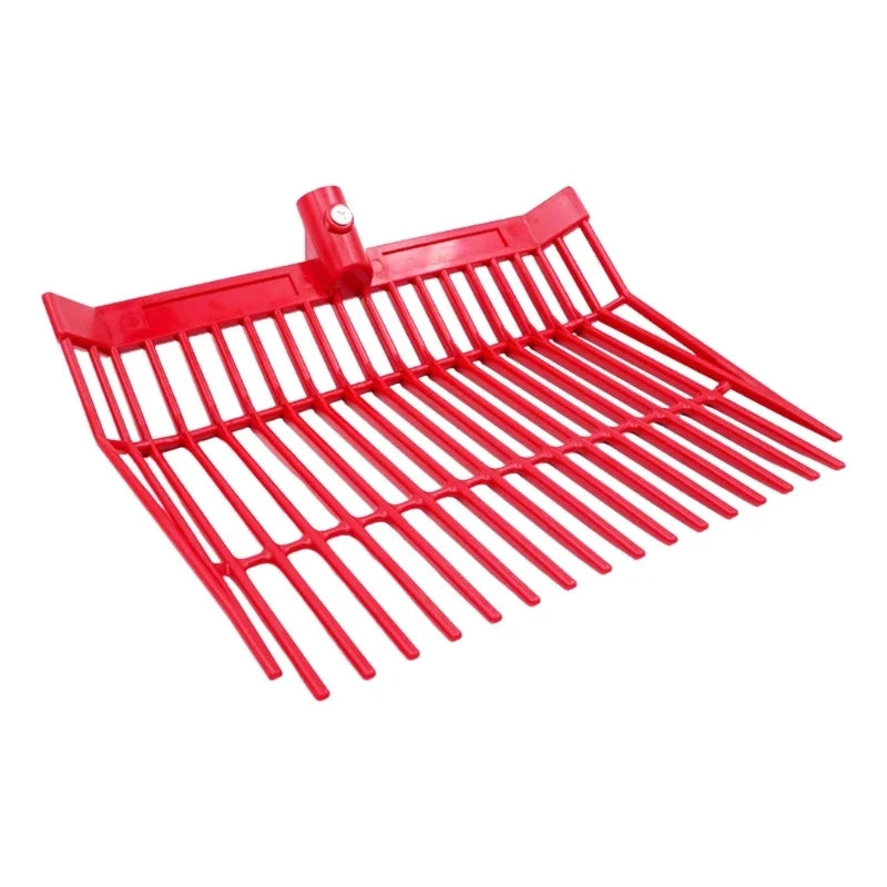 F92e Plastic Horse Manures Rake Pitchforks Cleaning Tool 18 – 5 Colors