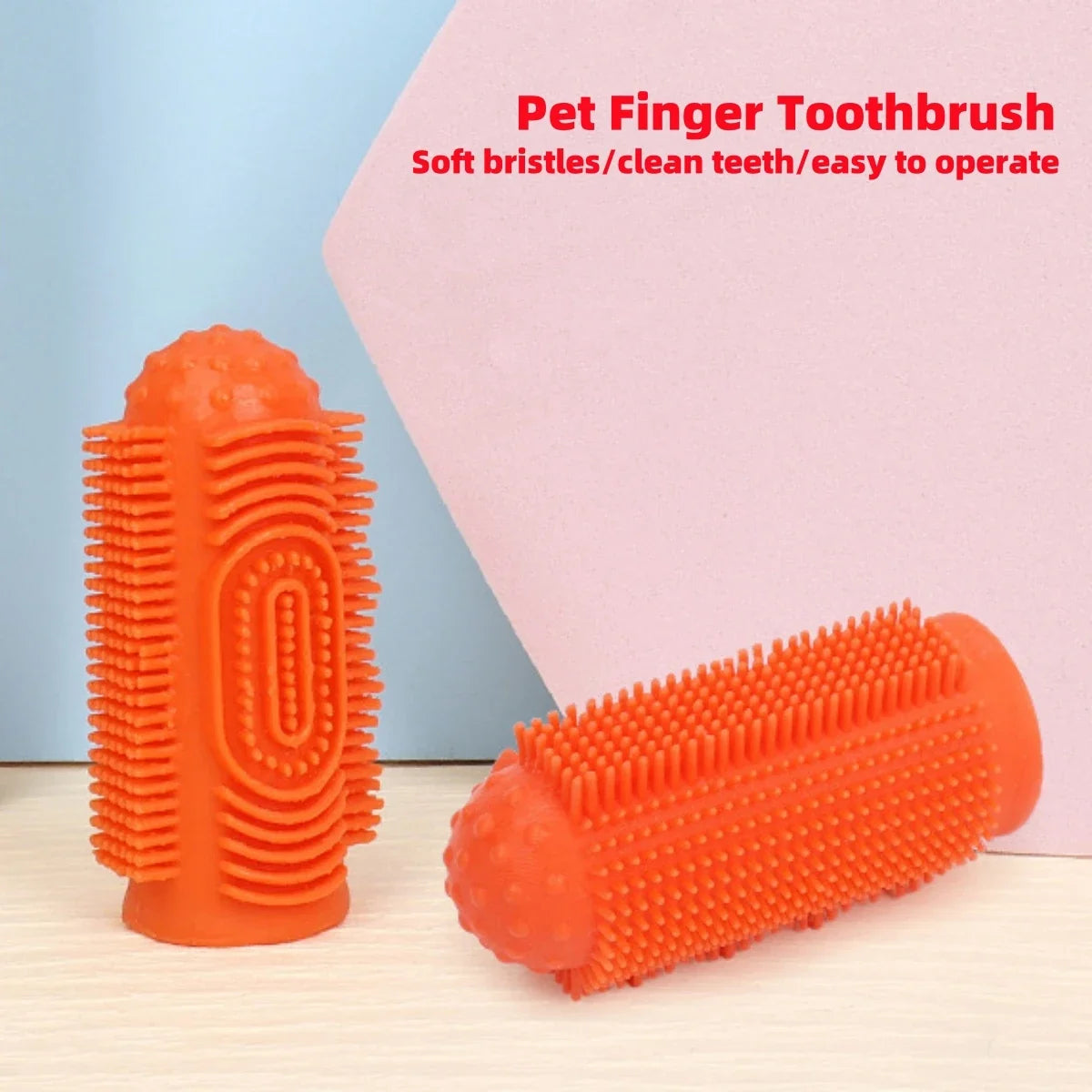 5Pcs Silicone Pet Finger Toothbrush Dogs - ProPawPet.com