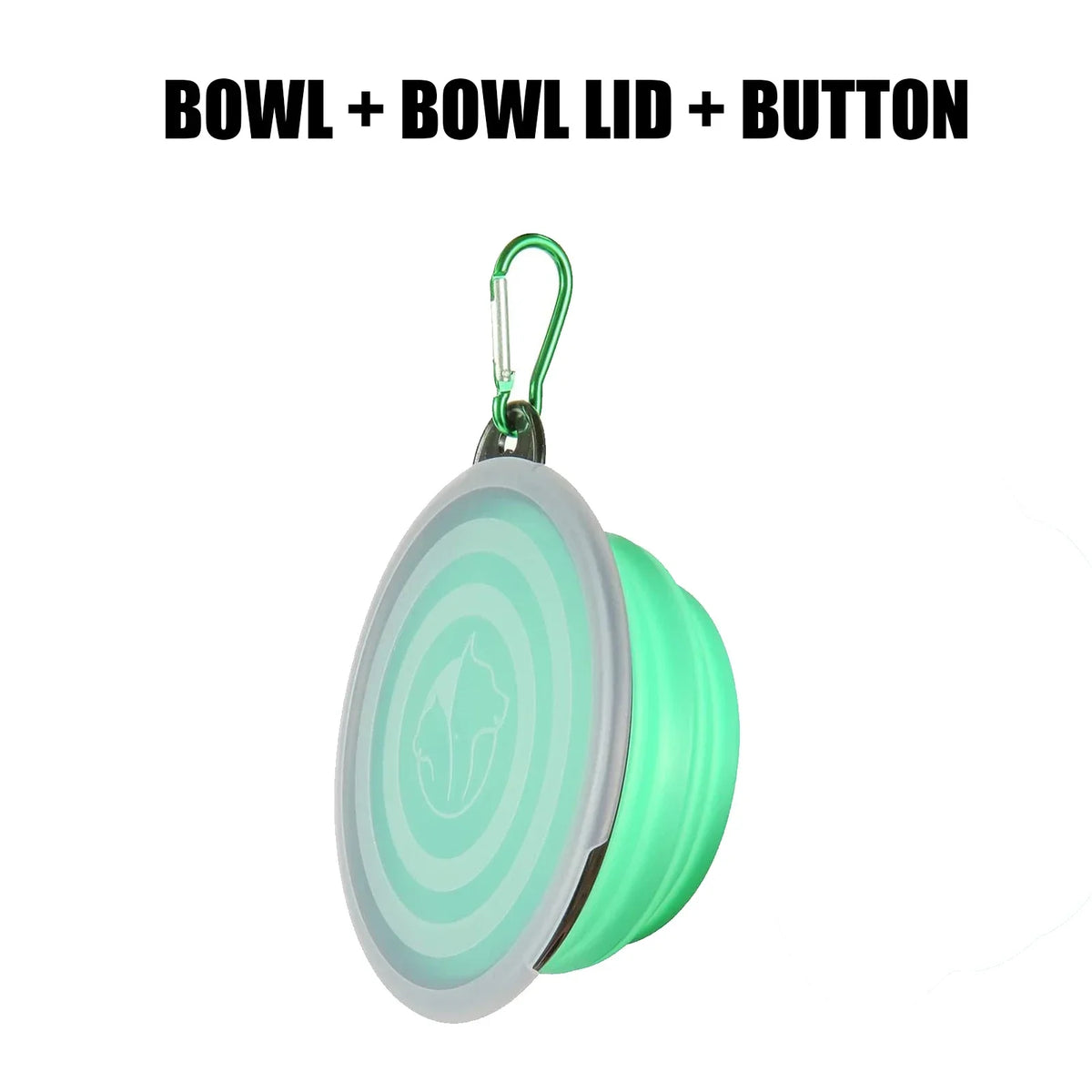 Foldable Silicone Dog Food Water Basin with - ProPawPet.com