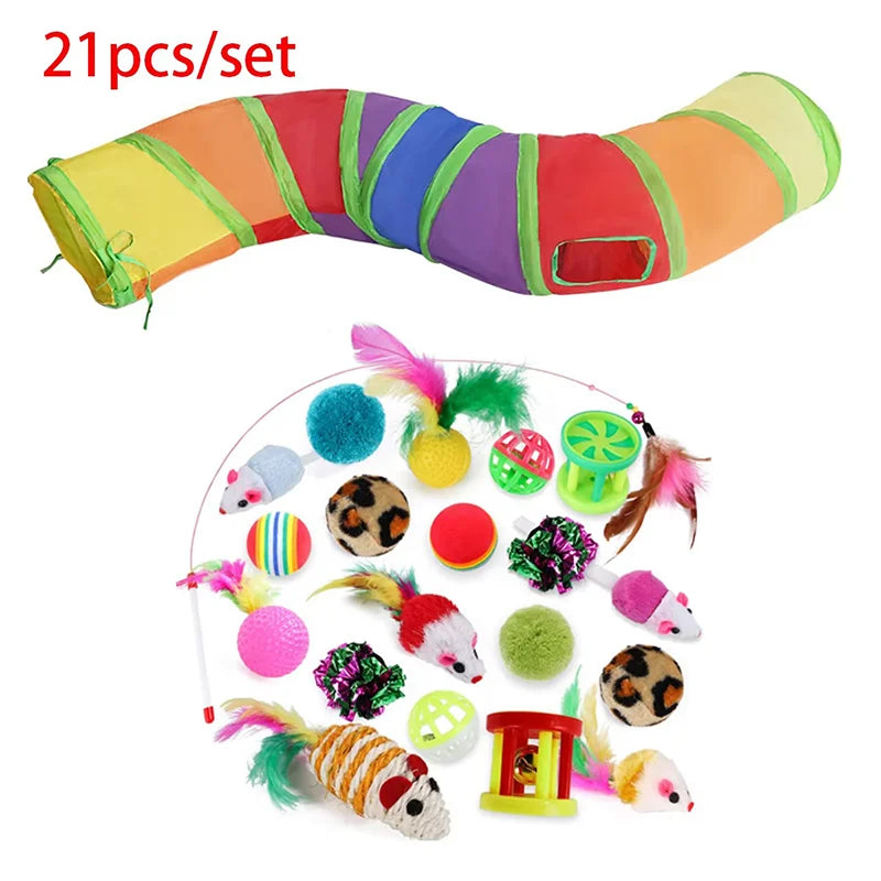Cat Teaser Wand Toy Self Entertainment Maze - ProPawPet.com