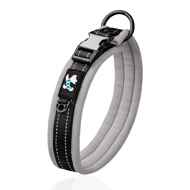 Adjustable Mesh Padded Pet Dog Collar Custom - ProPawPet.com