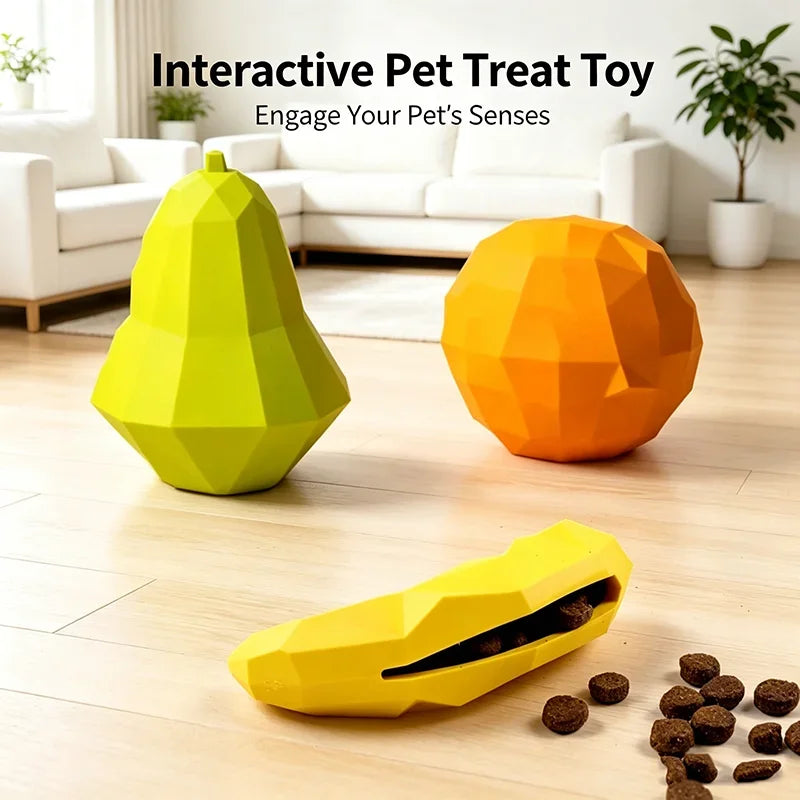 Durable Rubber Fruit Dog Toy Bite Resistant - ProPawPet.com