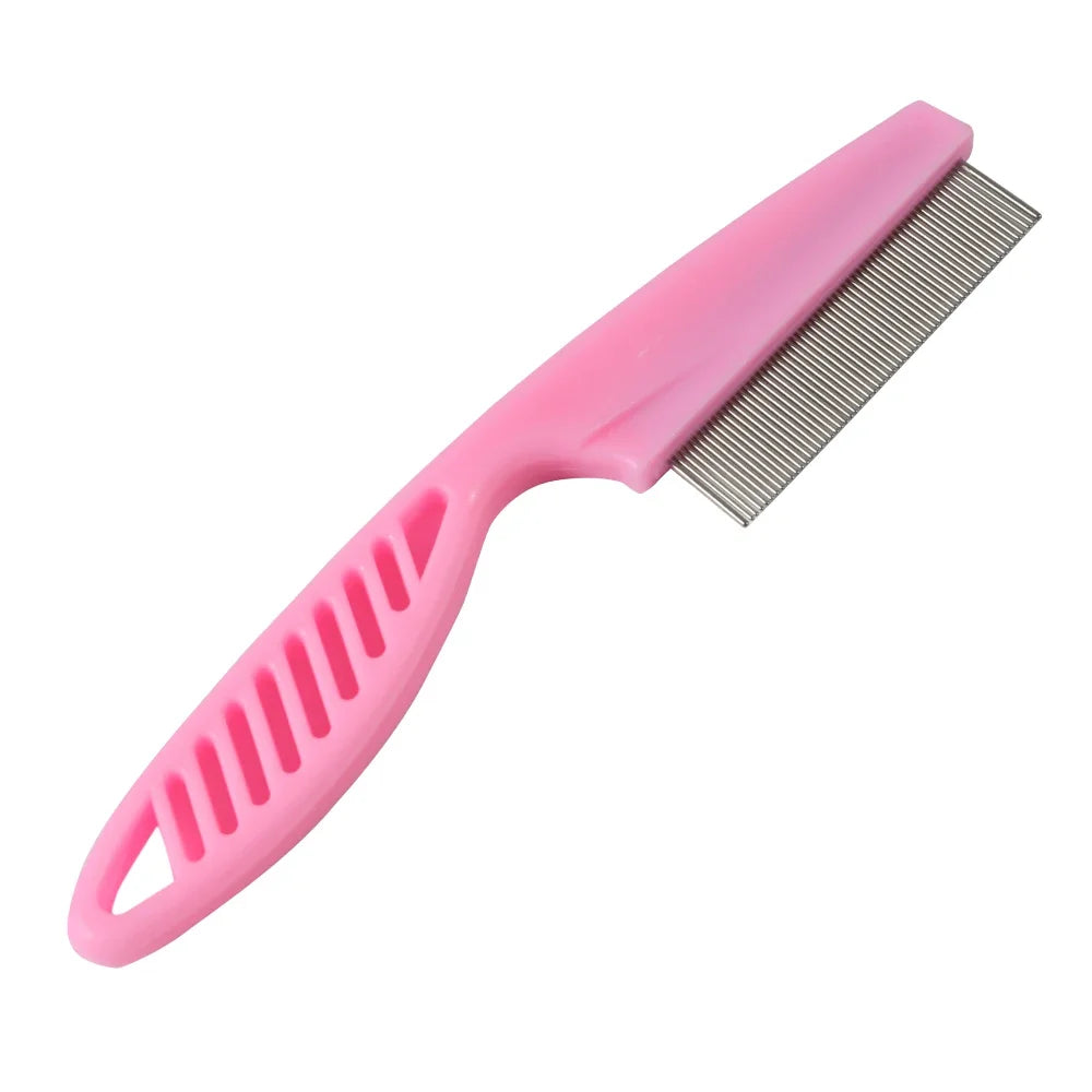 Stainless Steel Pet Hair Shedding Comb – Cat Supplies