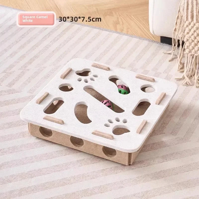 Cat Puzzle Plaything Maze Box, Interactive