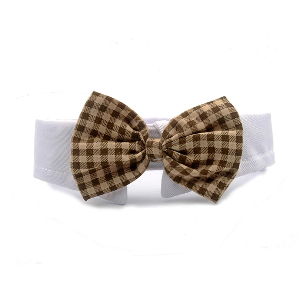 Adjustable Formal Pet Bowtie Collar Neck Tie - ProPawPet.com