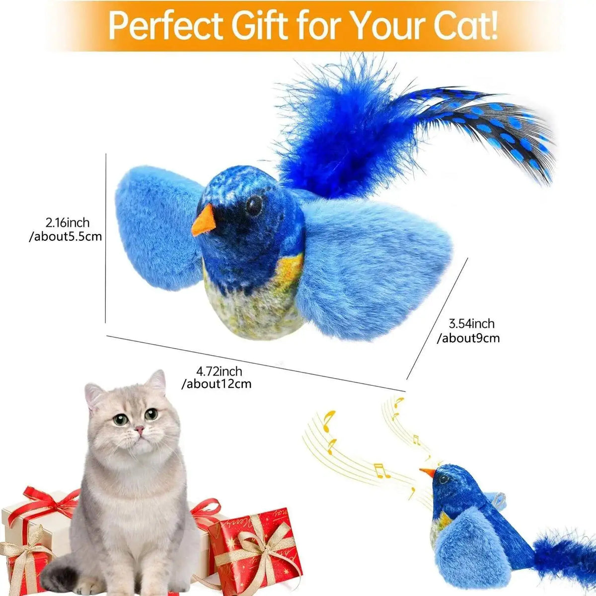 Indoor Interactive Birds Toy for Cat Chasing - ProPawPet.com