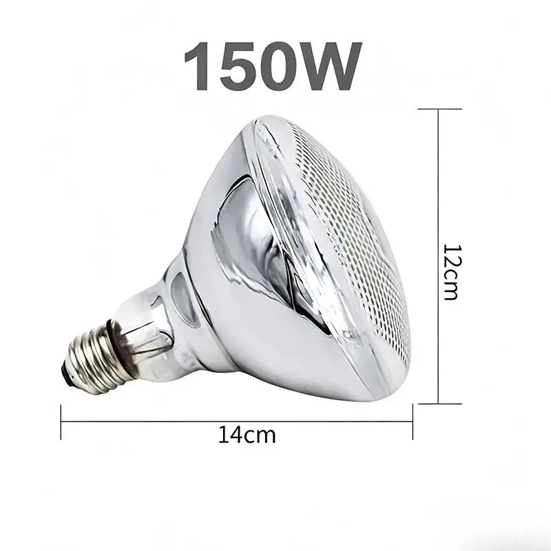 Infrared Heat Lamp Bulb for Brooder 100w 150w 200w 250w – 4 Colors