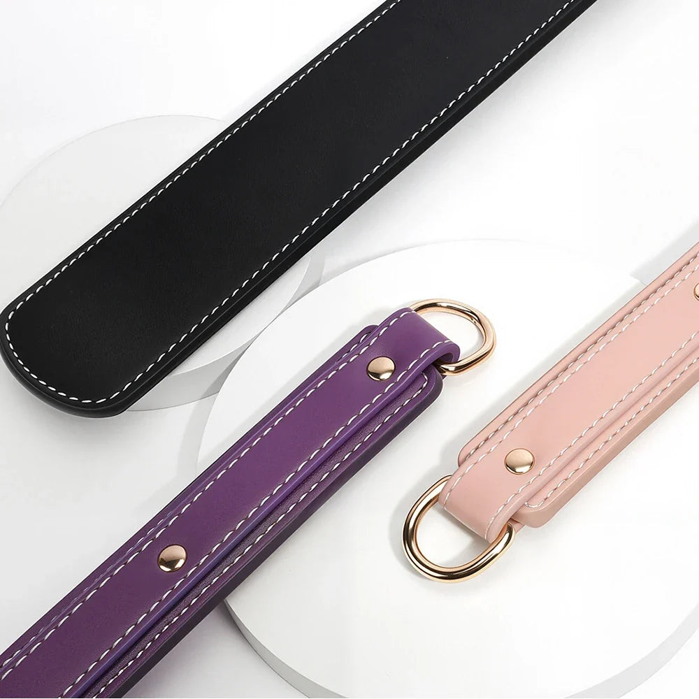 43cm PU Leather Punk rivet Horse Whip - ProPawPet.com
