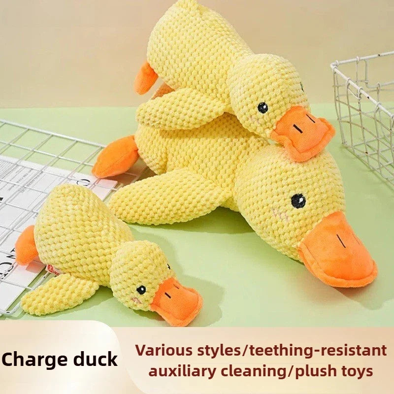 Bite Resistant Plush Dog Toy Duck Shape - ProPawPet.com