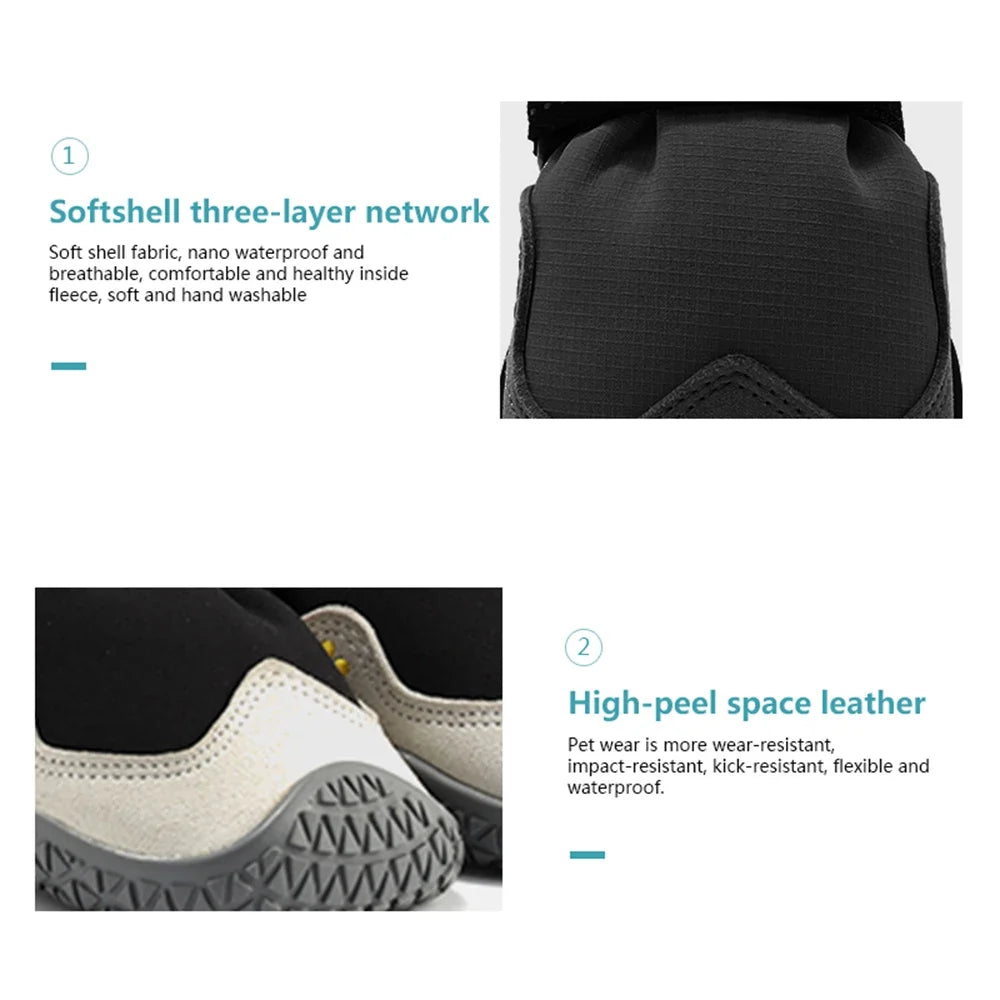 Dog Boots for Large Dogs Waterproof - ProPawPet.com