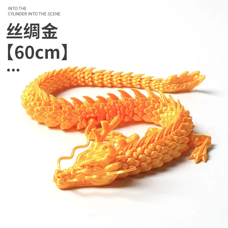 Laser Holographic 3D Printed Dragon Aquarium Fish Tank – 18 Colors
