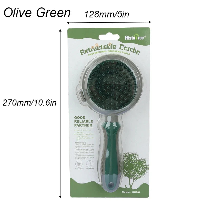 Dog Comb Double-sided Bathing Brush – Dog Supplies