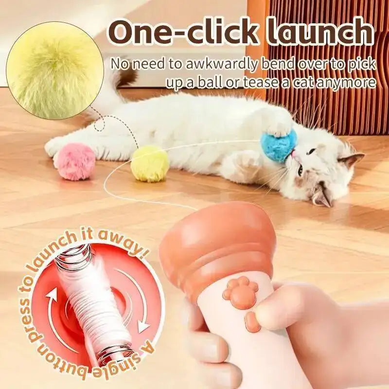 Electric Cat Teaser Catapult Retrievable - ProPawPet.com