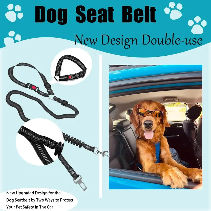 Dog Seat Belt,Updated Dual-use Dog Seatbelt - ProPawPet.com