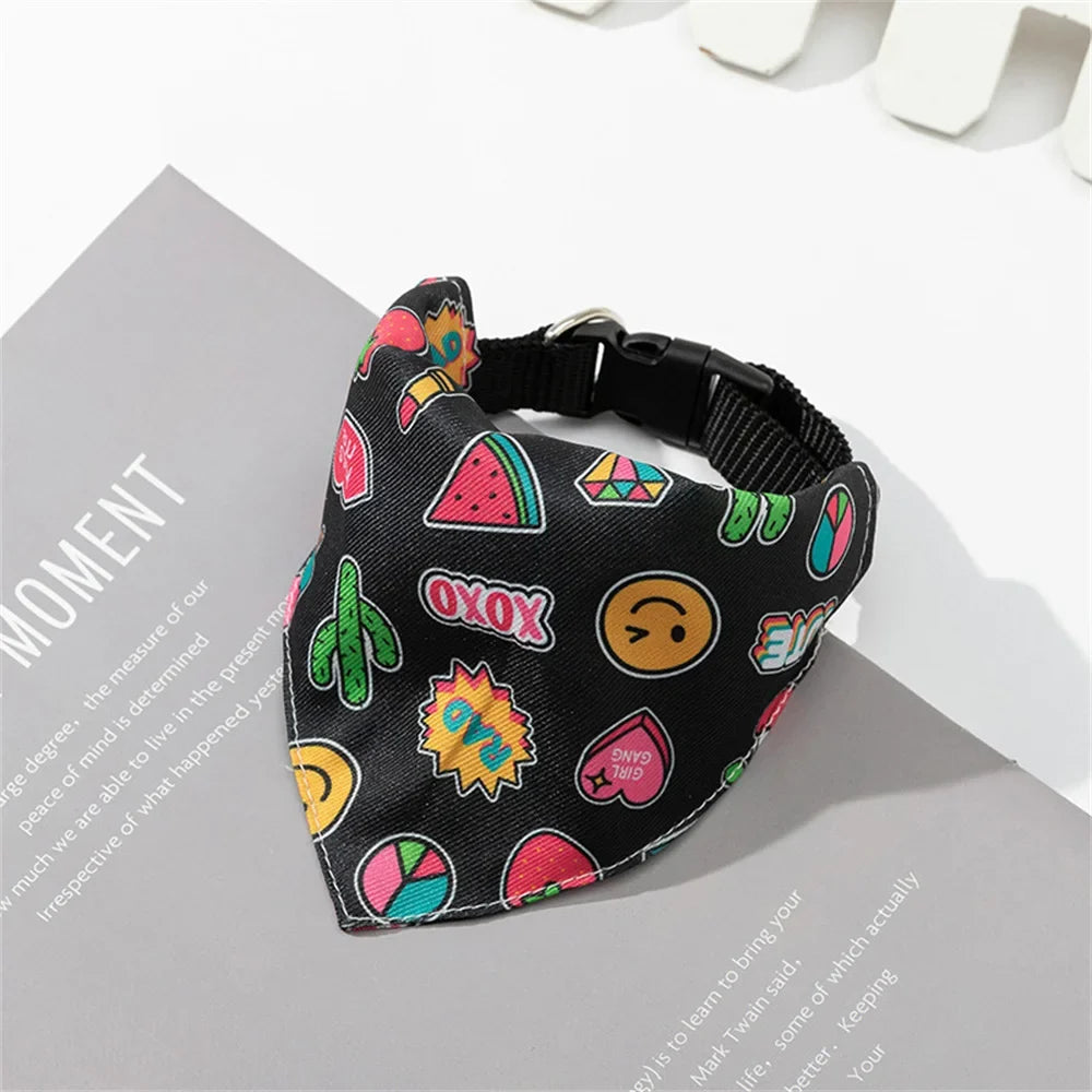Sweet Print Puppy Dog Collar Bandana for - ProPawPet.com