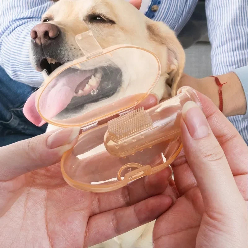 1/20x Pet Silicone Finger Toothbrush Teeth - ProPawPet.com