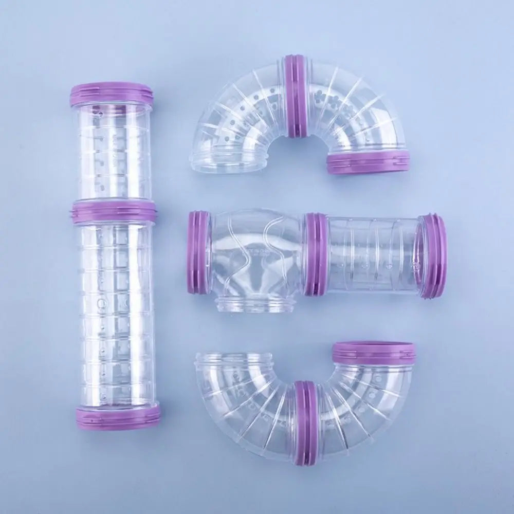 DIY Hamster Tunnel Tubes Set Transparent - ProPawPet.com