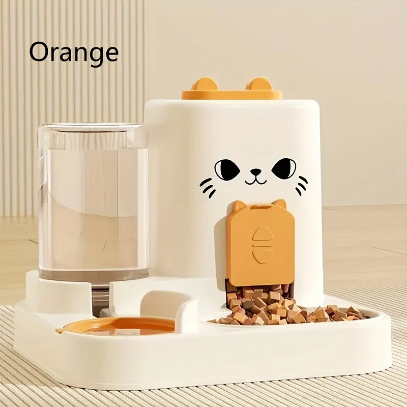 Pet Large-capacity Feeder Integrated Automatic Water Dispenser – 4 Colors