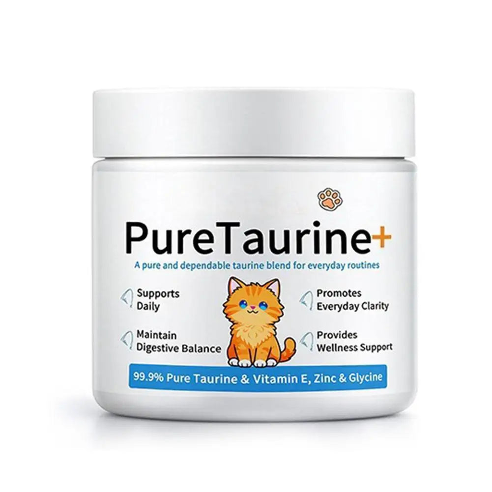 200g Cat Body Health Care Powder 99.9% Pure Taurine Ve Zinc – Cat Supplies