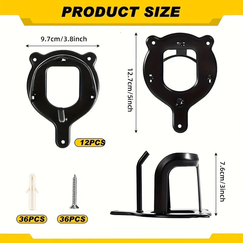 2/4/6pcs Horse Bridle Rack Metal Bridle - ProPawPet.com