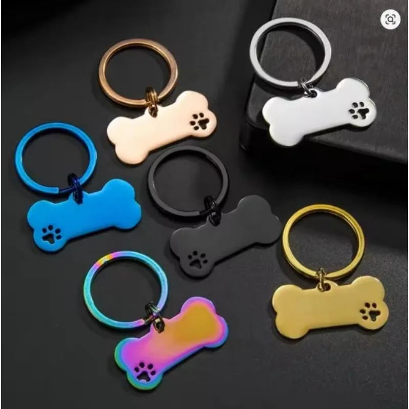 50Pcs Stainless Steel Personalized Engraving - ProPawPet.com