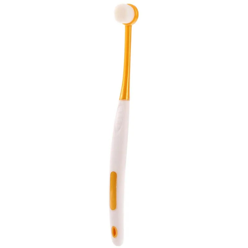Dog Toothbrush Small Round Head Pet Soft Hair – Dog Supplies