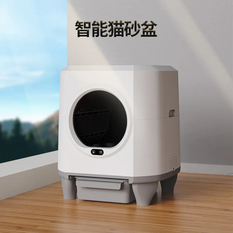 Automatic Self-cleaning Box for Cats Electric Rotating Drum – Cat Supplies