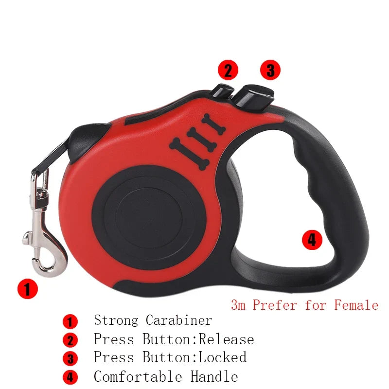 3m 5m Retractable Pet Dog Leash for Small - ProPawPet.com