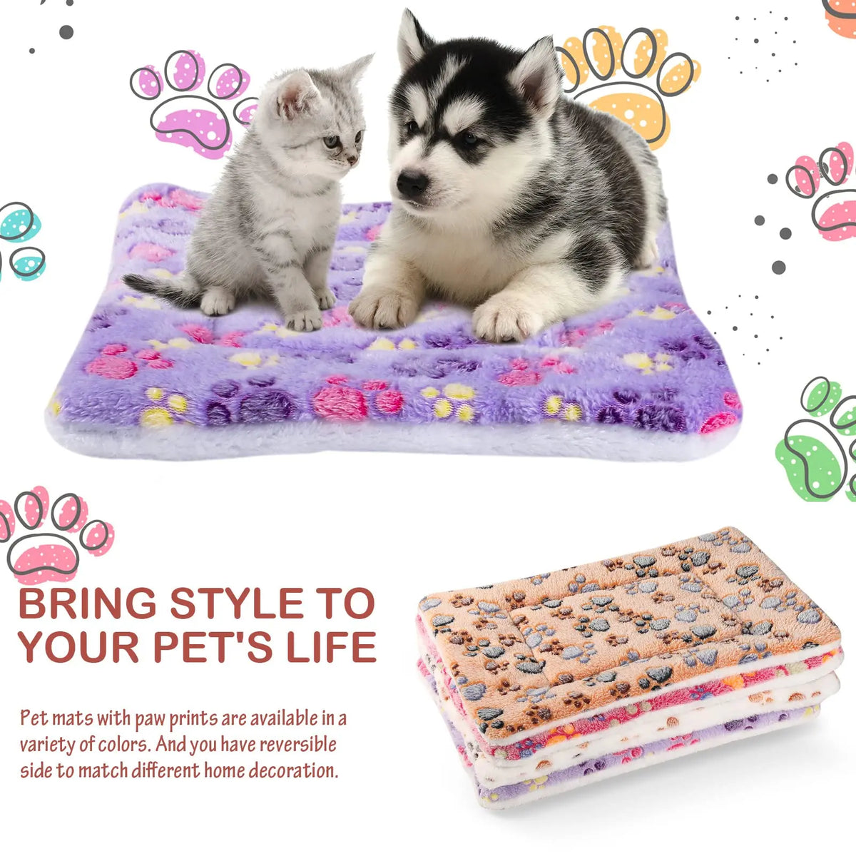Flannel Pet Mat Dog Bed Cat Bed Thicken - ProPawPet.com