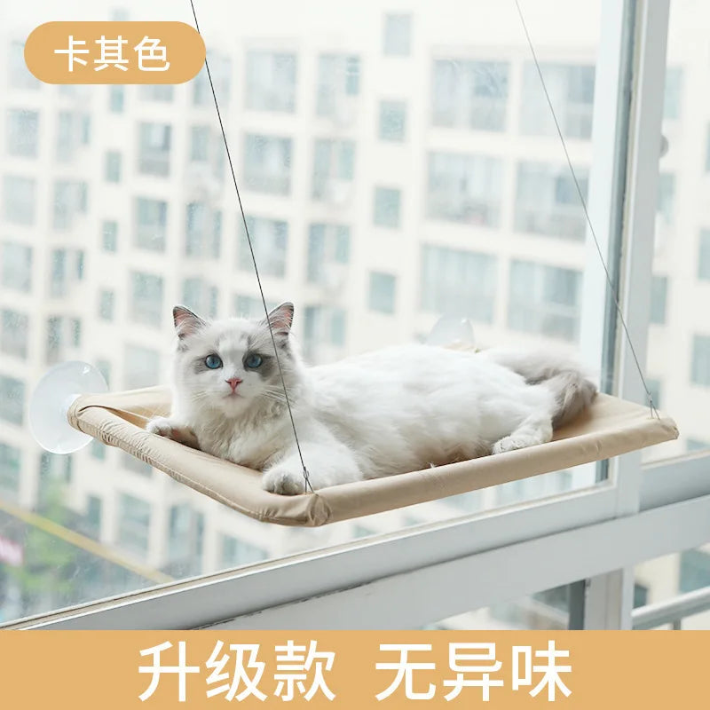 Removable Washable Suction Cup Cat Window Hanging Bed – Cat Supplies