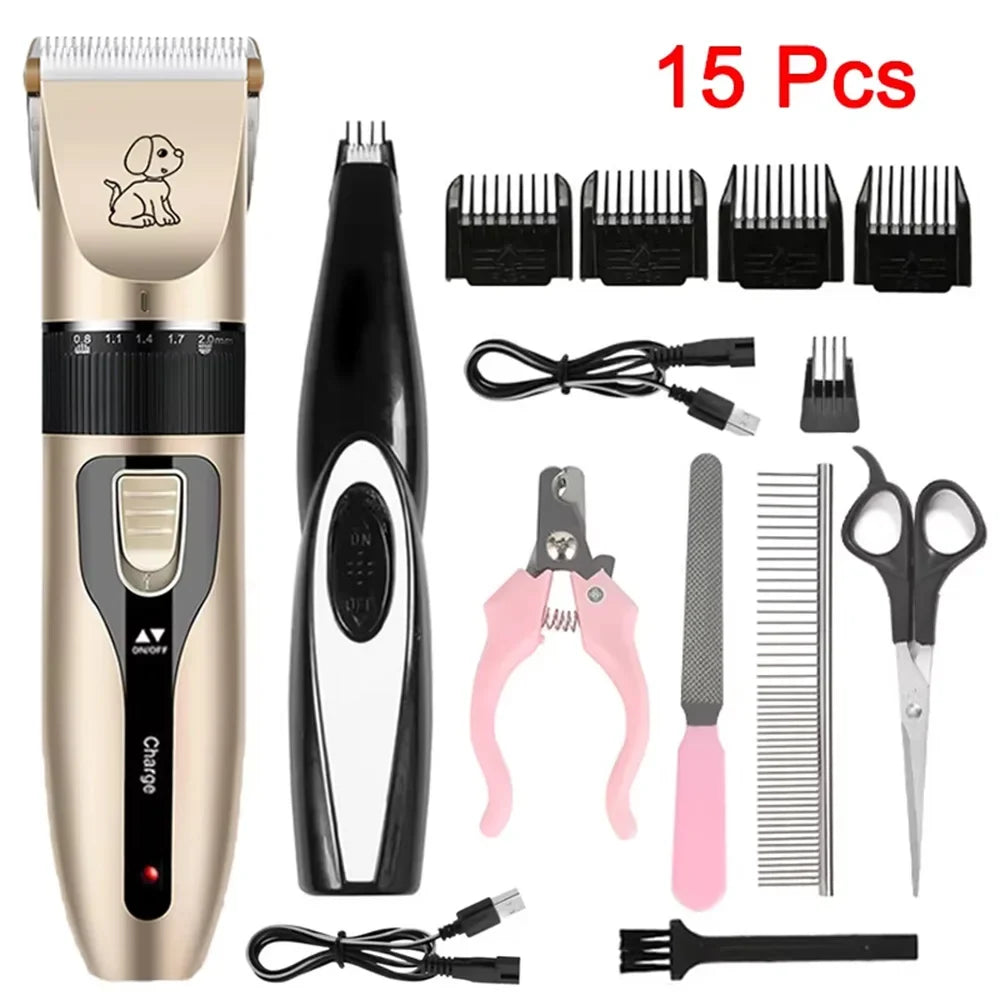 Electrical Pet Clipper Professional Grooming Kit – Dog Supplies