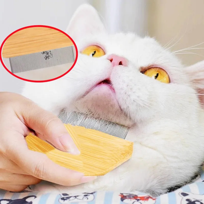 Cat Comb Cat Hair Remover Wooden Dense Combs - ProPawPet.com