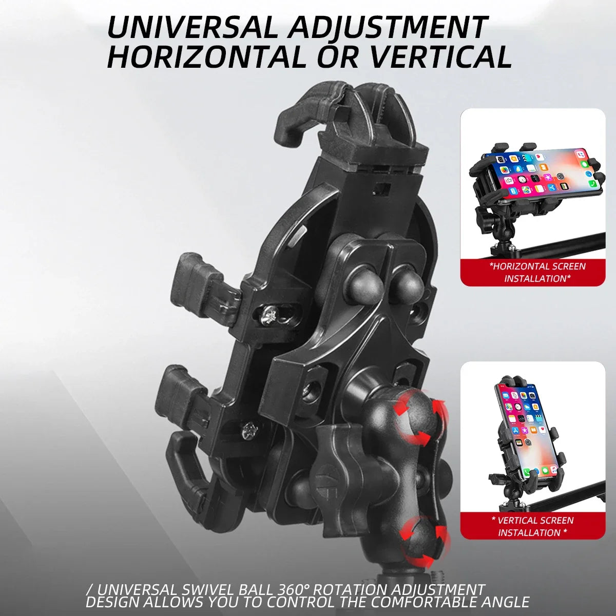 Shock Absorption Phone Holder for Motorcycle - ProPawPet.com