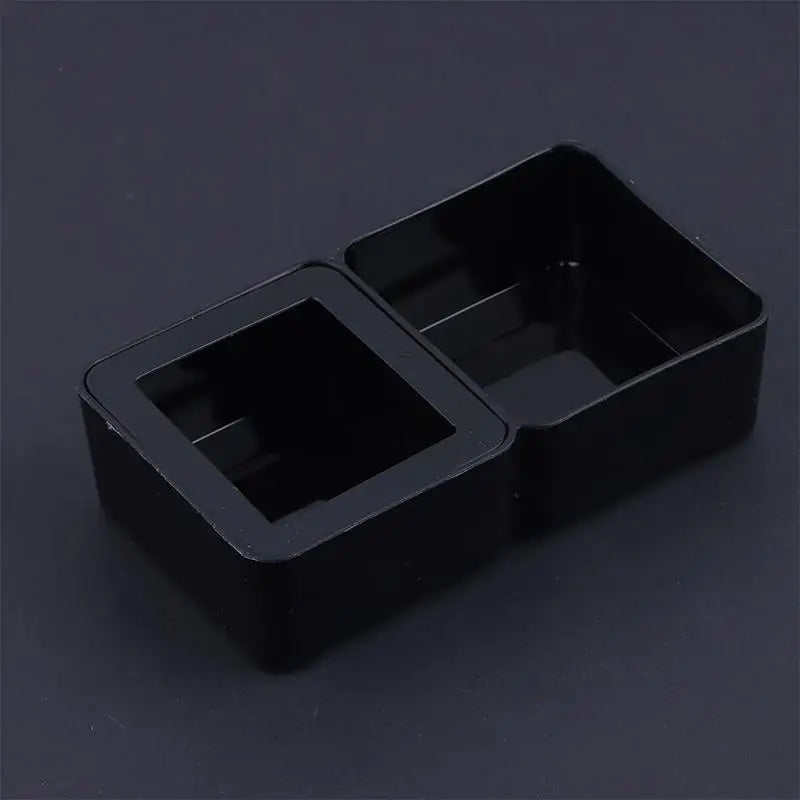 Black White 2 in 1 Plastic Reptile Feeding Dish Anti Escape – 2 Colors