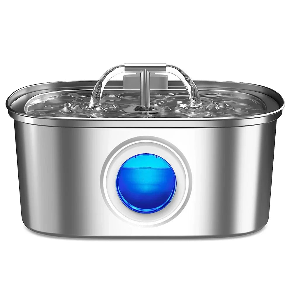 3.2l 108oz Automatic Cat Water Fountain, Quiet