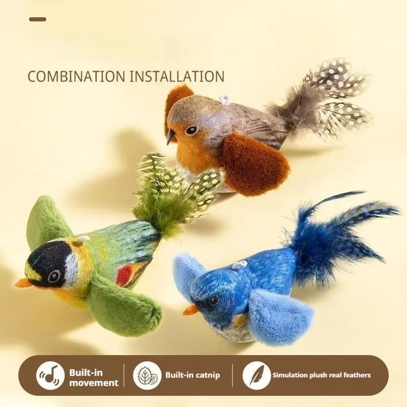 Indoor Interactive Birds Toy for Cat Chasing - ProPawPet.com