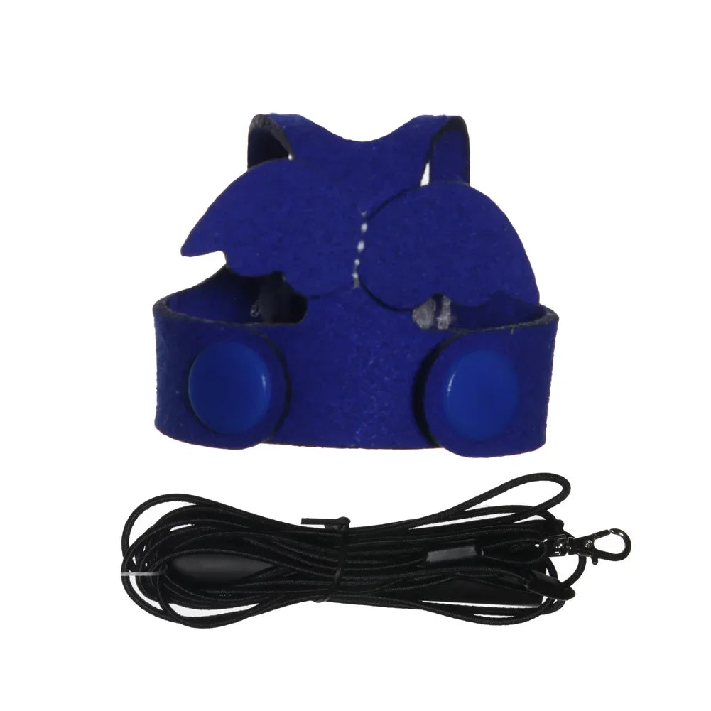 Bird Flight Harness Vest Anti Bite Flying Rope – 6 Colors