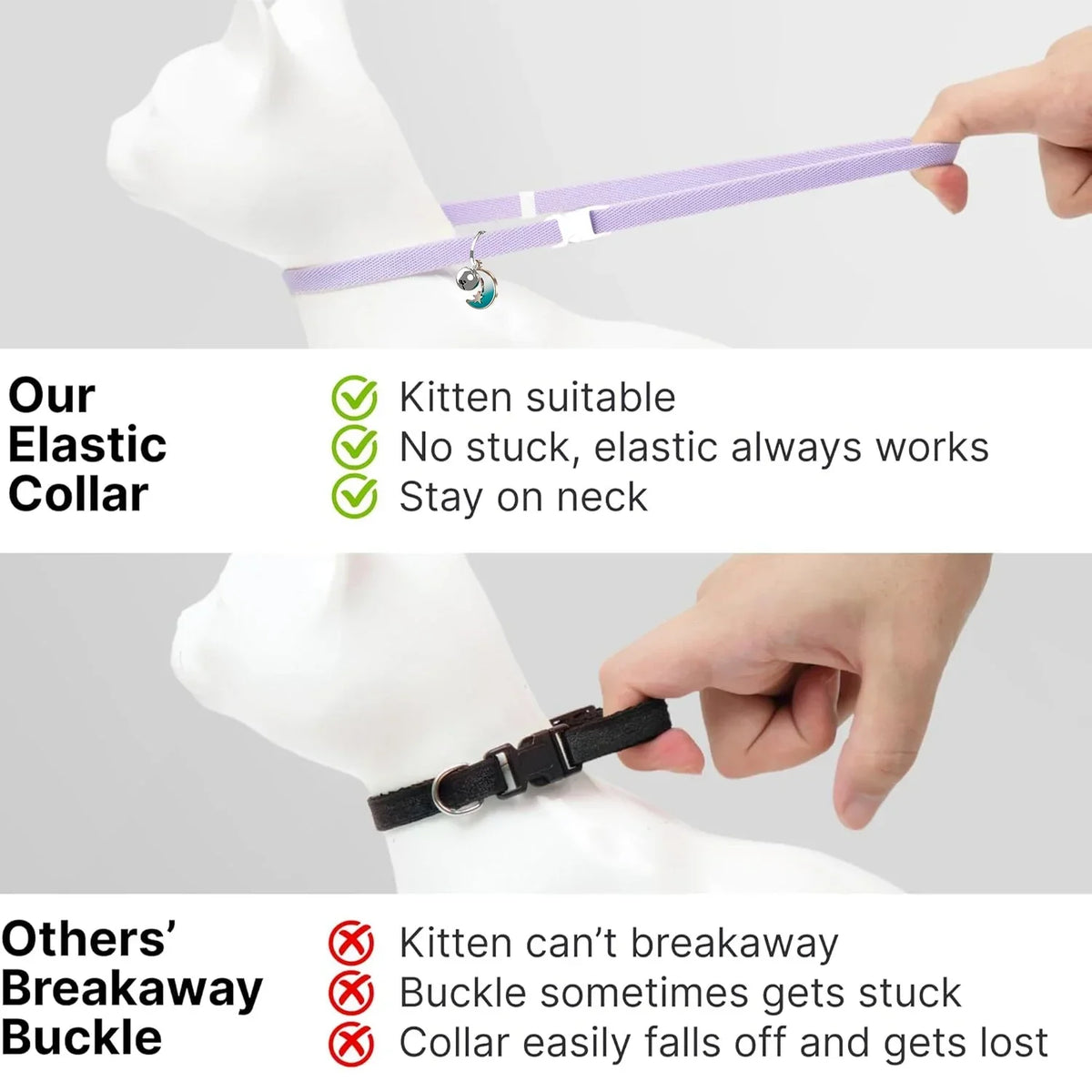 Fashion Airtag Pet Collar Adjustable Elastic - ProPawPet.com