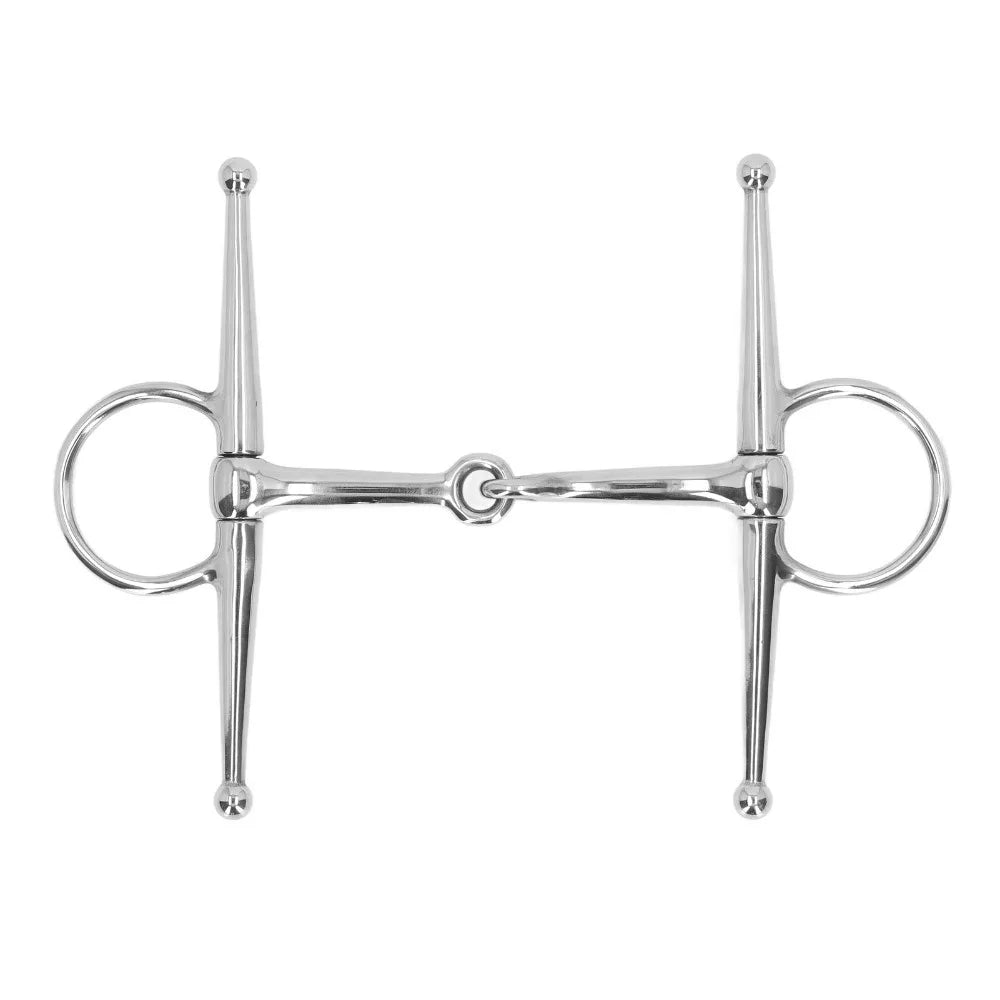 Durable Stainless Steel Horse Snaffle Bit Jointed Design Ring